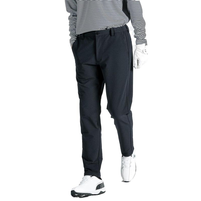 MUNSINGWEAR(マンシングウェア) ゴルフパンツ裏起毛 防風 フルレングス ストレッチ 無地 ゴルフ MG4FLP81Mメンズ