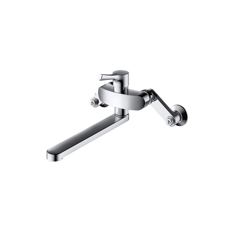 楽天市場】 壁付キッチン用水栓 上向きスパウト 一般地向け TKY01306J