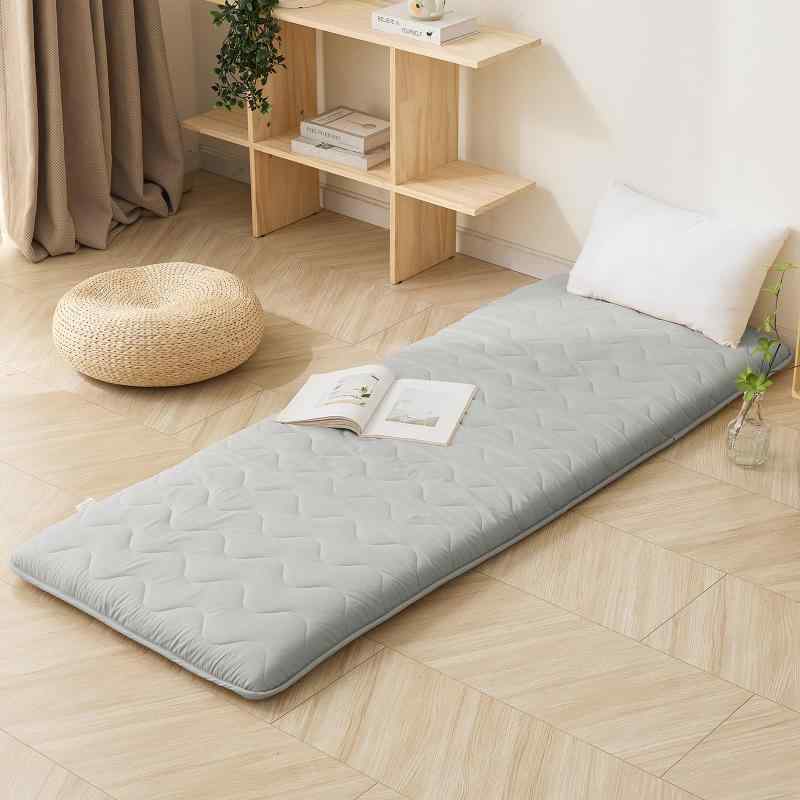 fuwawa 敷布団 70×180cm 厚め8cm ウレタン入り 【TEIJIN中綿使用】 体圧分散 4層構造 軽量 コンパクト 畳める 固綿入り 抗菌 防臭 防ダニ 底付き感無し