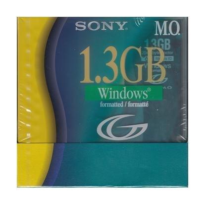 Windows初期化済み1.3GB MO媒体 ５枚容器に並べる SONY EDM-G13CDF EJ