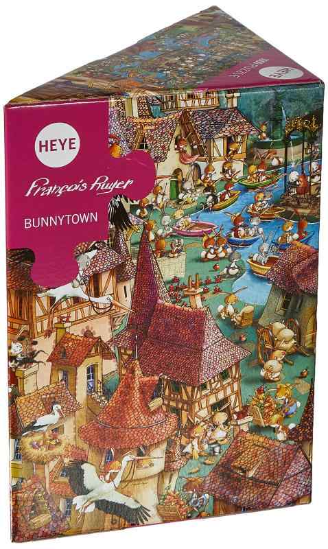 HEYE Puzzle ヘイパズル 29496 Fran・・ois Ruyer : Bunnytown (1000 pieces)