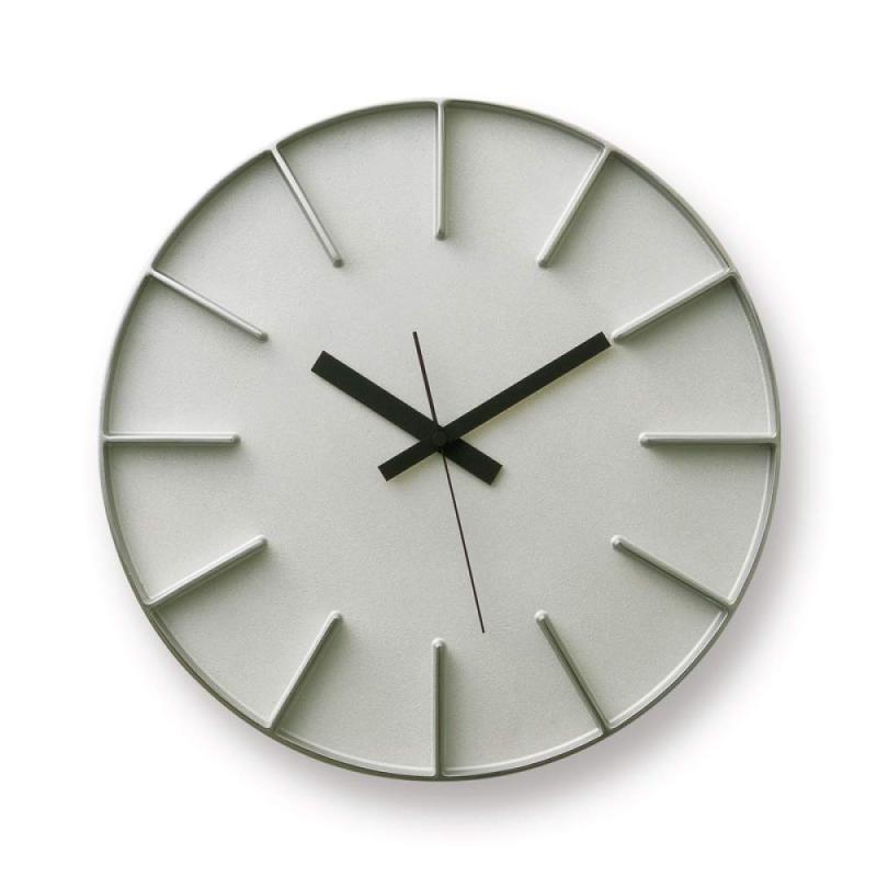 Lemnos レムノス edge clock エッジクロック Lサイズ カラー：全3色 AZ-0115 デザイン：AZUMI 置時計 壁掛け時計 掛時計 時計 ウォールクロック