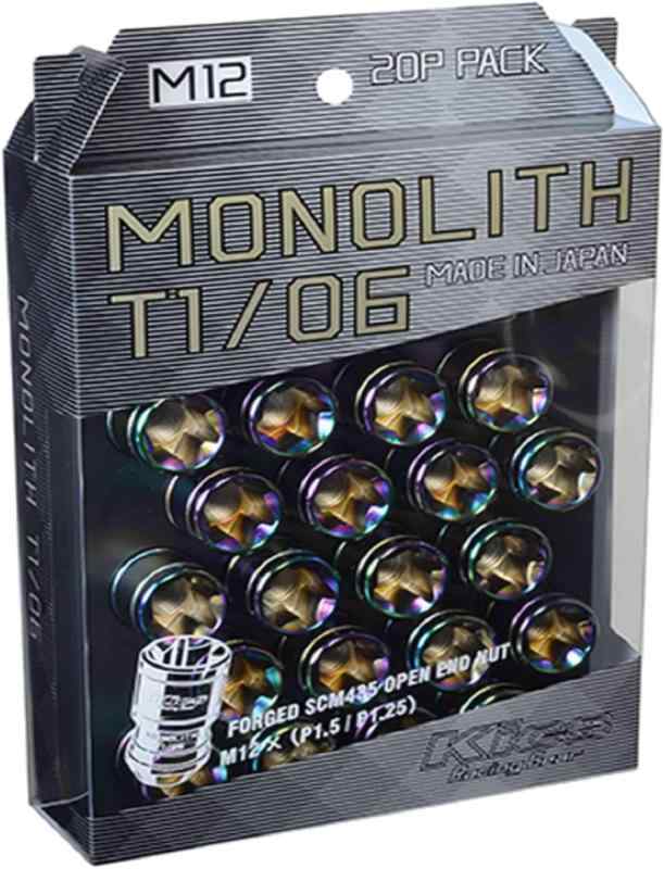 KYO-EI (協永産業) Kics MONOLITH(モノリス) M12×1.25 ネオクロ 20P MN03N|KINAKINAストア