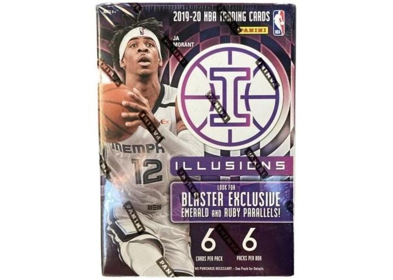 NBA 2019-20 Panini Illusions Basketball Blaster Box パニーニ 幻覚 籠球 歌留多 ブラスターボックス スポーツ・アウトドア-その他