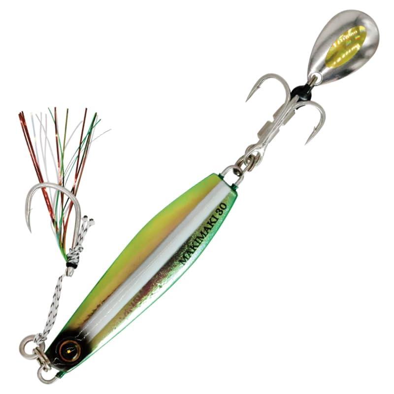 楽天市場】ハヤブサ FS417 ジャックアイ マキマキ 40g 19 キビナグロー