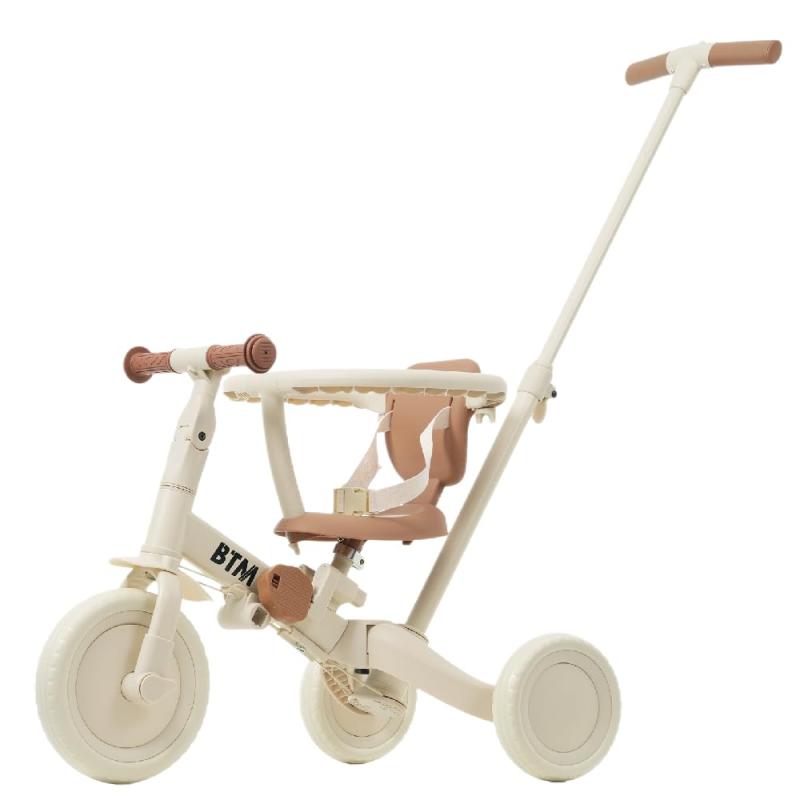 子供用三輪車 4in1 自転車 オリジナル 押し棒付き 安全バー付き キックボード おもちゃ 乗用玩具 幼児用 軽量 キッズバイク|KINAKINAストア