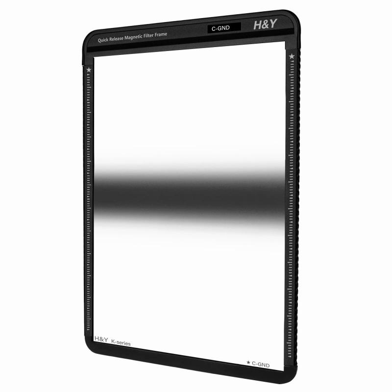 H&amp;Y 角型フィルター センターGND 100x150mm Kシリーズ 100mm Center GND マグネットフレーム付 センターND ゴリラガラス 防汚 撥水 防傷 低反射 両面コート KC｜KINAKINAストア 24,740円