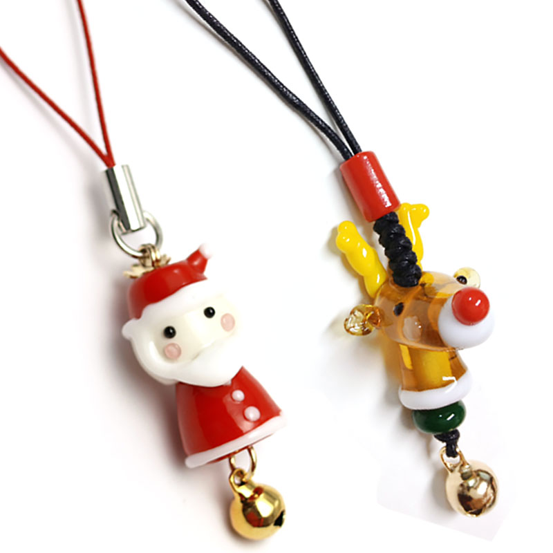 楽天市場】【サンタ トナカイ ストラップ】クリスマス サンタクロース