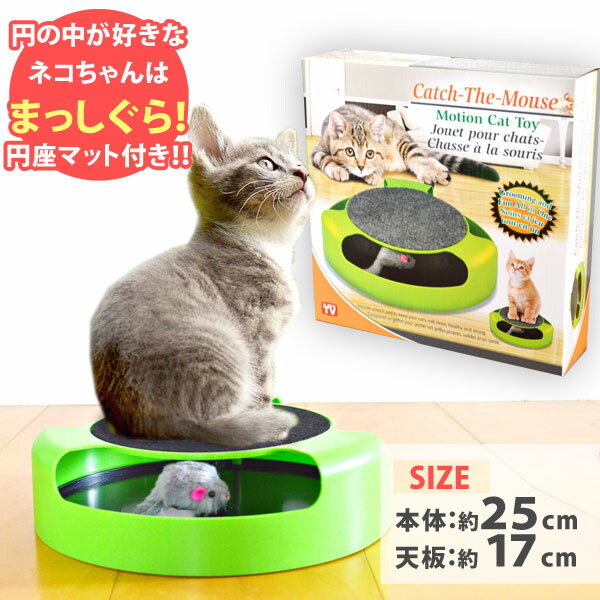 楽天市場 猫 おもちゃ くるくる ねこ ひとり遊び クルクル回る ネズミ 玩具 ストレス解消 電池不要 オモチャ 猫用 ペット用品 遊び道具 運動 ダイエット 子猫 ネコ かわいい 運動不足 ポイント消費 アウトレット きなりや楽天市場店