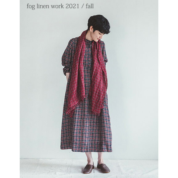 楽天市場 セール Off Fog Linen Work フォグリネンワーク ペイトン ワンピース ブラック Lwa295 17 生成りな暮らしのご提案 キナル