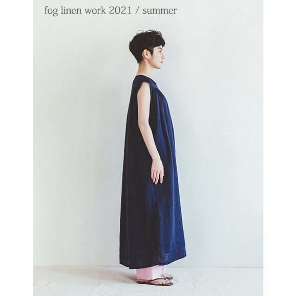 セール Off Fog Linen Work フォグリネンワーク ジューン ワンピース ブルーインディゴ Lwa319 91 Propaint Hu