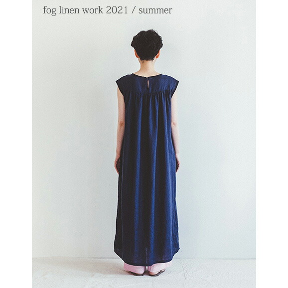 セール Off Fog Linen Work フォグリネンワーク ジューン ワンピース ブルーインディゴ Lwa319 91 Propaint Hu