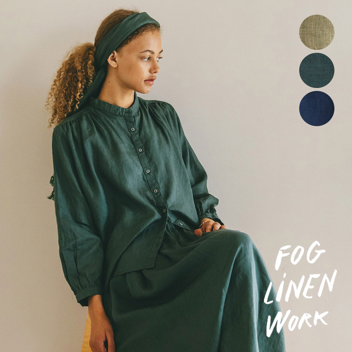 楽天市場】fog linen work（フォグリネンワーク） マリナ コート