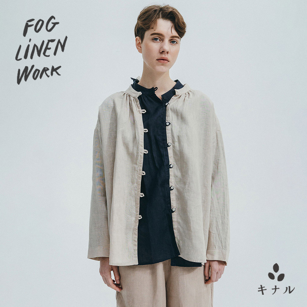 fog linen work フォグリネンワーク ベッカ リボントップ イヴォワール LWC023-2370 18,308円