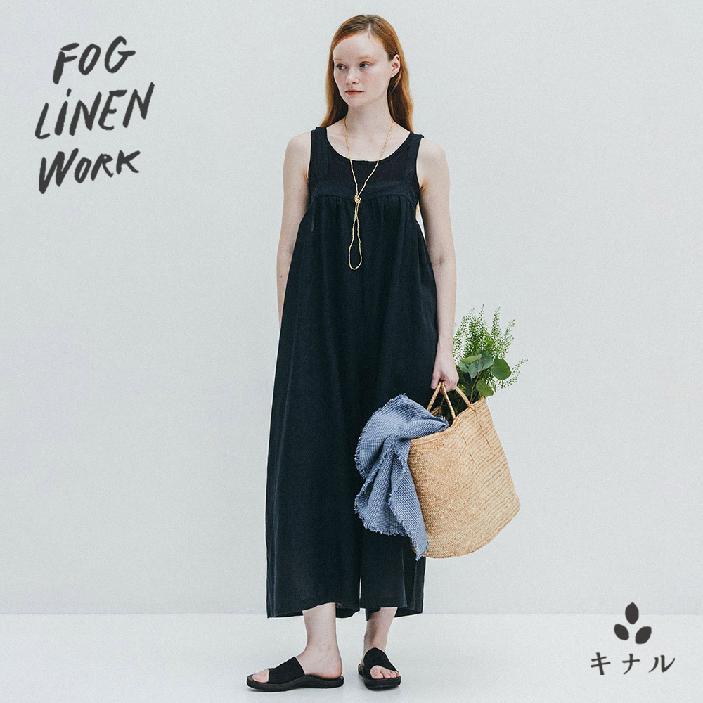 楽天市場】fog linen work ミラ サロペット アシェ フォグリネンワーク