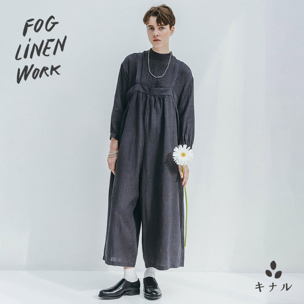 楽天市場】fog linen work ミラ サロペット アシェ フォグリネンワーク