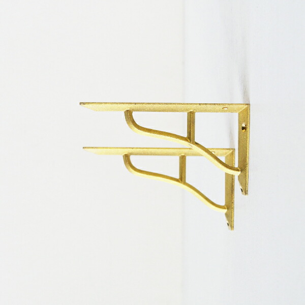 楽天市場】FUTAGAMI（フタガミ） 棚受け・大【真鍮 棚受け ブラケット