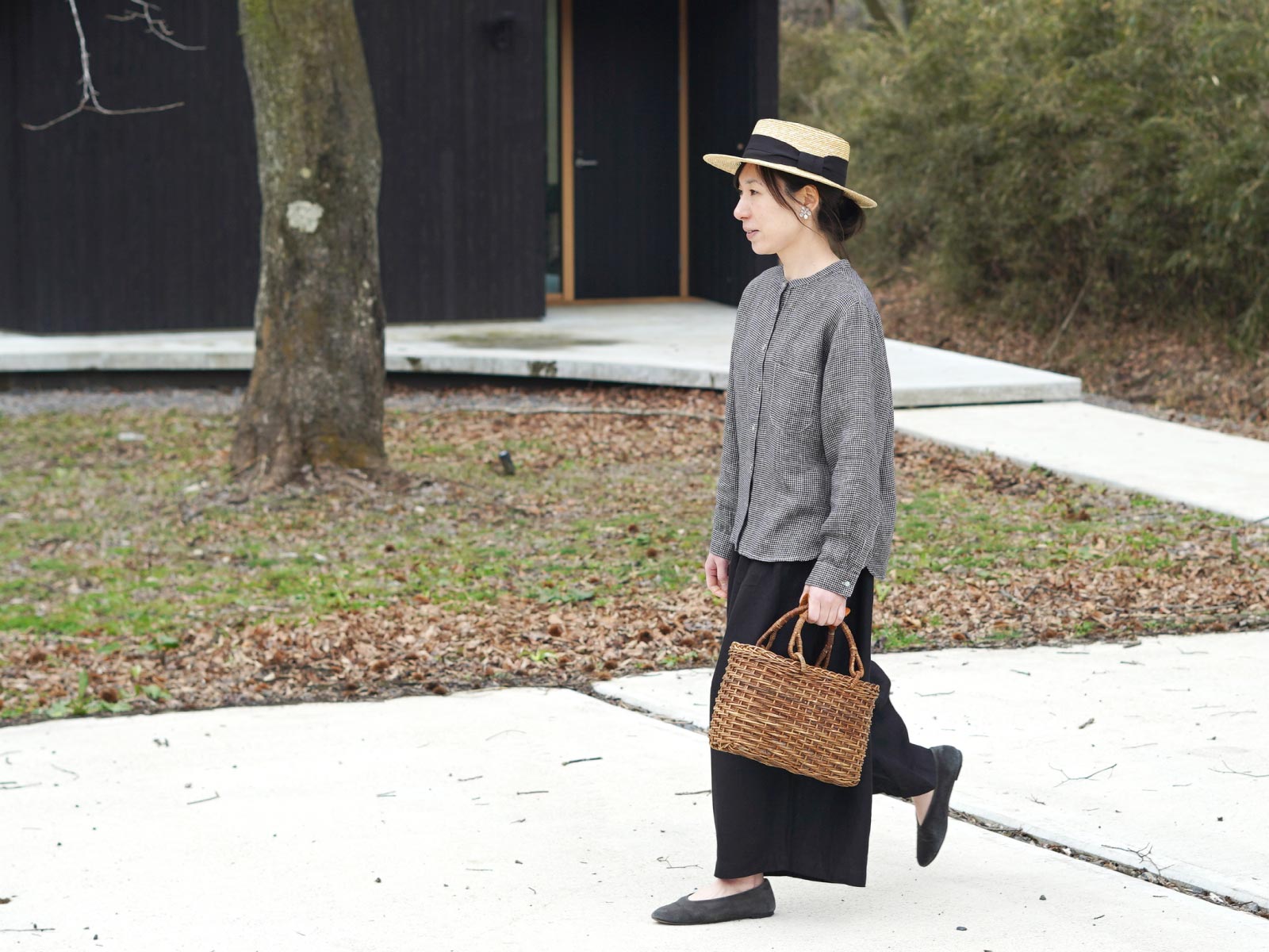 信頼 楽天市場 田中帽子店 アルマ カンカン帽 つば広 ポークパイ ブラック 生成りな暮らしのご提案 キナル 最安値 Www Consulacam Marseille Fr