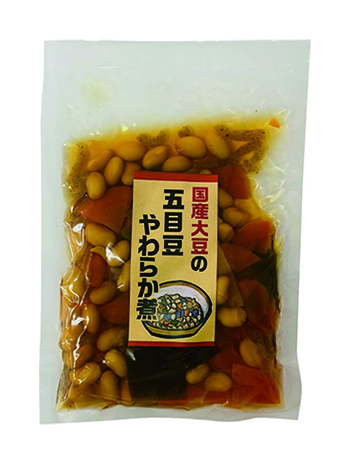 卸売り OM-6 五目豆やわらか煮 150g 40入り