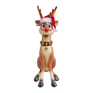 動物 オブジェ ゆかいなトナカイ インテリア イベント ディスプレイ Funny Reindeer｜Gracious