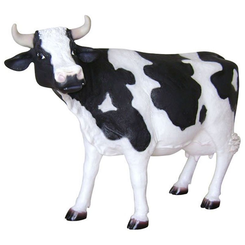 楽天市場】実物大 動物 オブジェ 小さな牛 インテリア イベント
