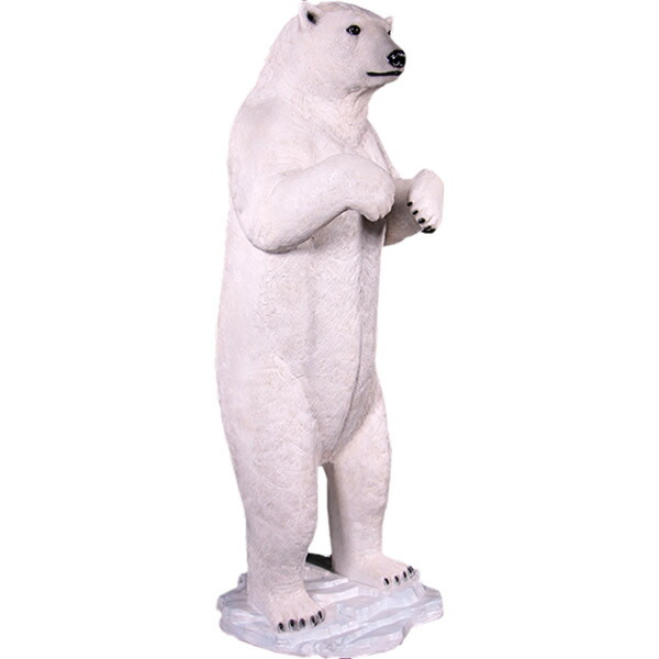 動物 オブジェ 立つホッキョクグマ インテリア イベント ディスプレイ Standing Polar Bear