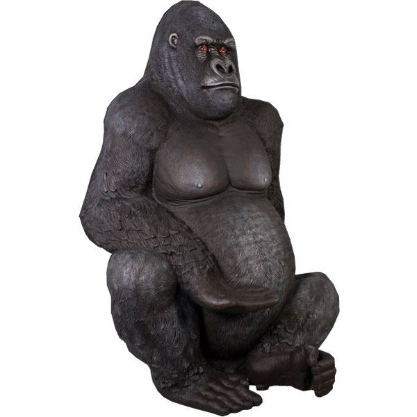 動物 オブジェ シルバーバックゴリラ インテリア イベント ディスプレイ Silverback Gorilla