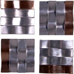 オブジェ アート壁掛けパネル 4点 インテリア イベント ディスプレイ Onda Wall Panel｜Gracious