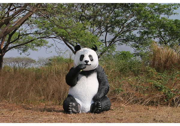 動物 オブジェ パンダ インテリア イベント ディスプレイ Sitting Panda Jumbo|Gracious