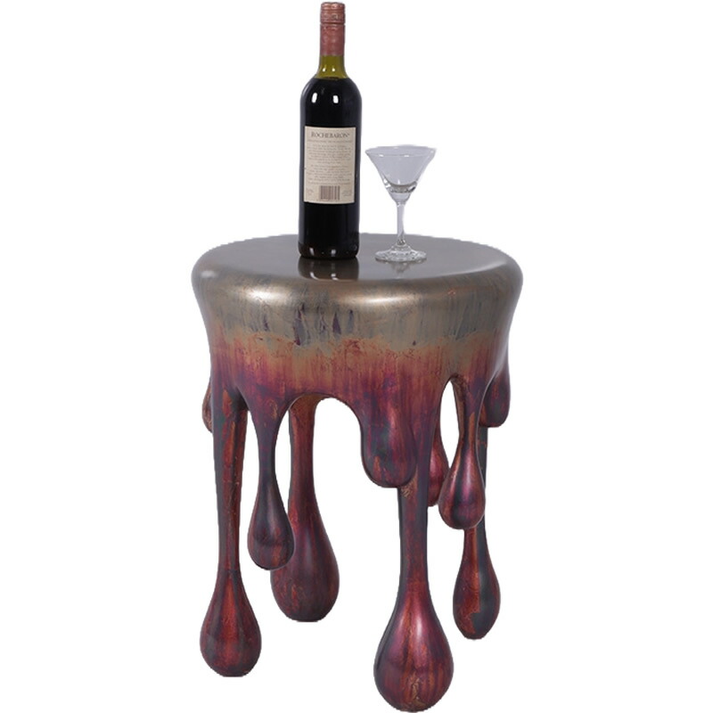 オブジェ したたる雫のサイドテーブル インテリア イベント ディスプレイ Drip Side Table