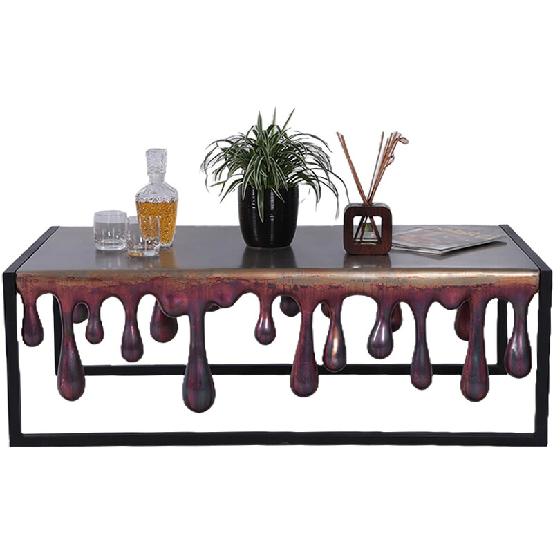 オブジェ したたる雫の長方形テーブル インテリア イベント ディスプレイ Drip Coffee Table Rectangular
