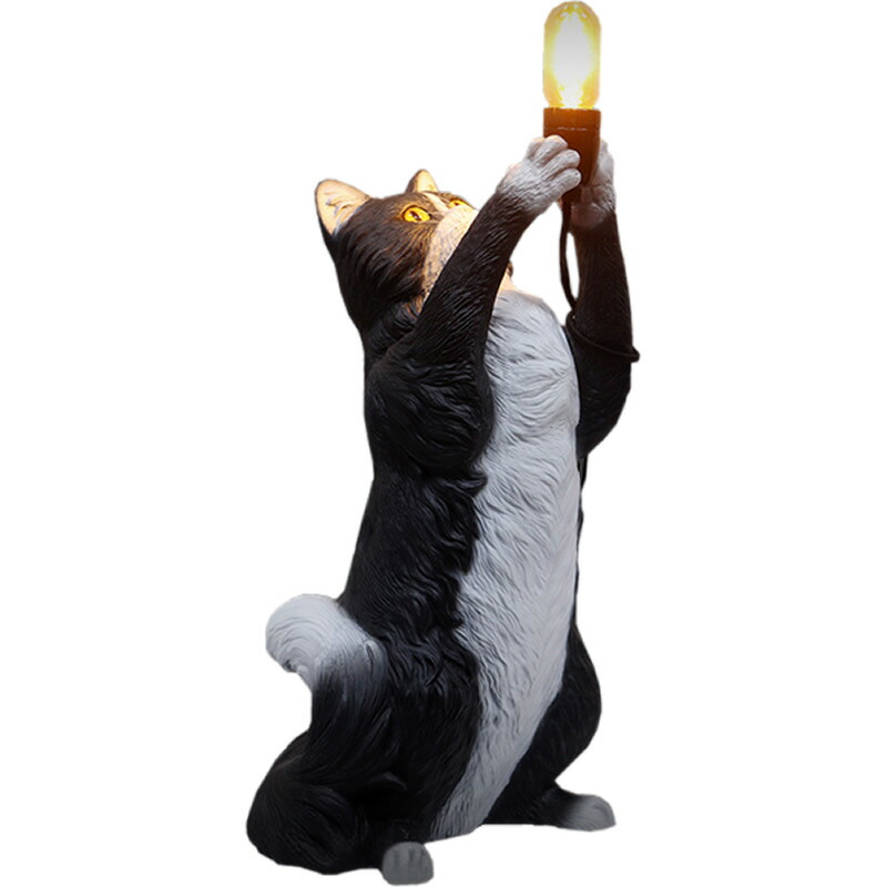 楽天市場】ネコのテーブルライト Cat Table Lumiere 強化