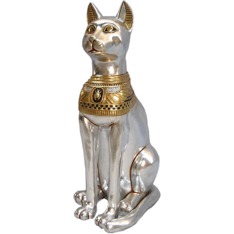 楽天市場】置物 マジェスティック アラビアンキャット 2体セット