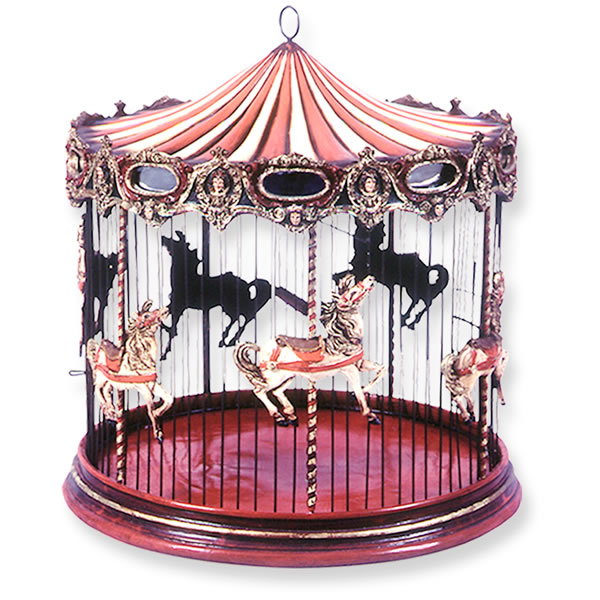 オブジェ 回転木馬の鳥かご インテリア イベント ディスプレイ BIRDCAGE CAROUSEL