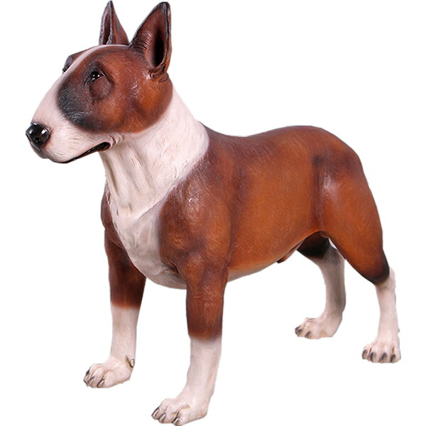 動物 オブジェ ブルテリア ライトブラウン インテリア イベント ディスプレイ Bull Terrier