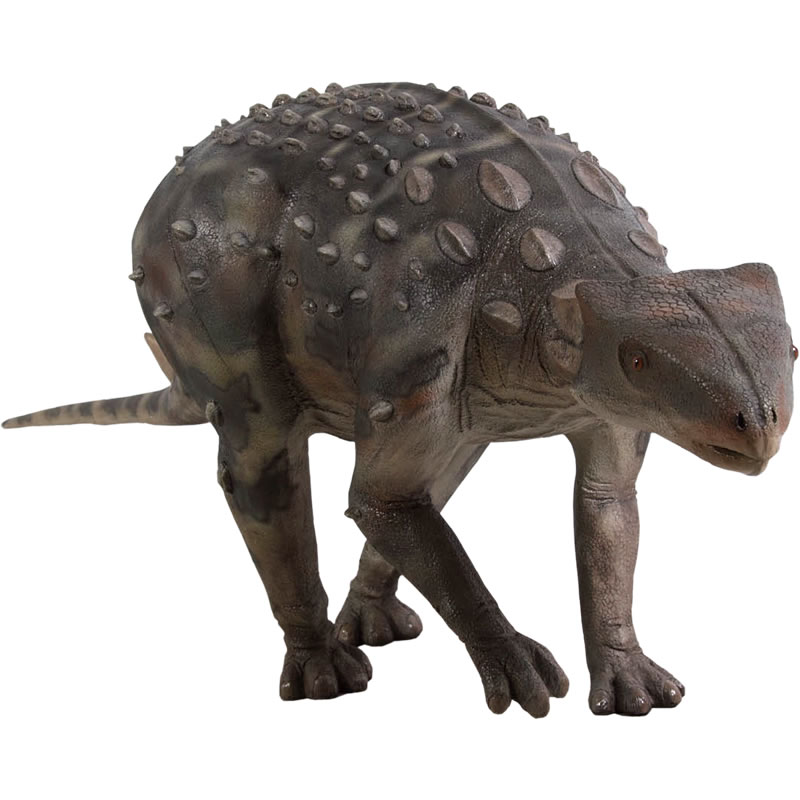 恐竜 オブジェ ミニ アンキロサウルス 室内装飾 でき事 見せびらかす Minmi Ankylosaur
