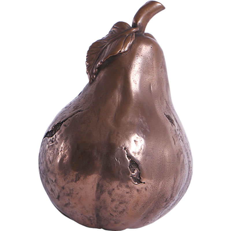 オブジェ 洋ありの実 ブロンズ入眼 室内装飾 でき事 見せびらかす Pear