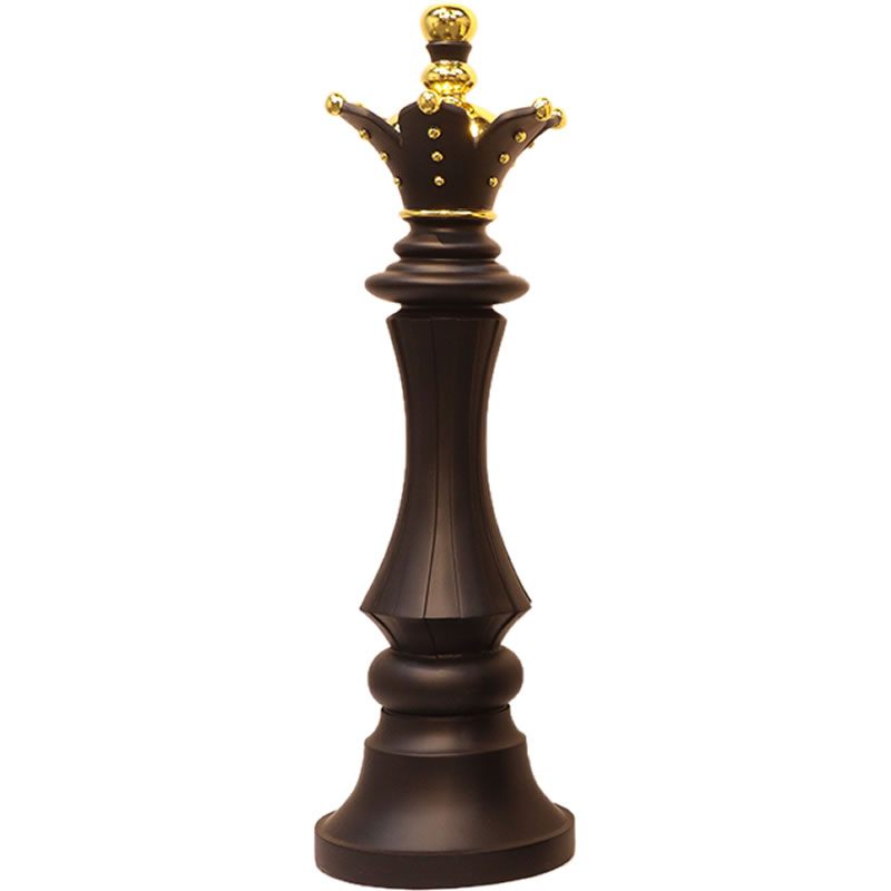 プレミア　チェス 楽天市場】等身大のチェス駒 騎士 ホワイト Chess knight 高さ約