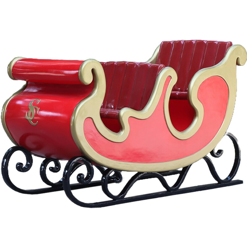 オブジェ クリスマスの大きなソリ 4人乗り イベント ディスプレイ Santa's Sleigh Foursome 653,400円