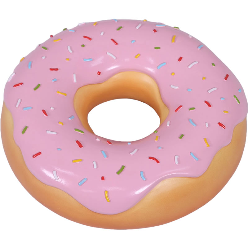 オブジェ ドーナツ オランダ苺 室内装飾 でき事 見せびらかす Donut
