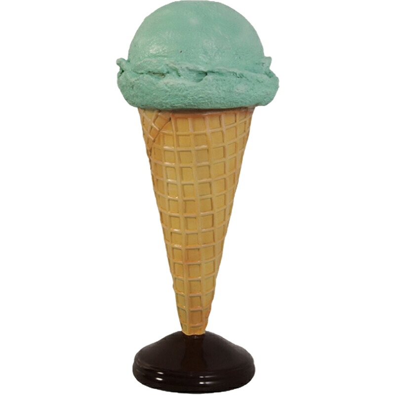 オブジェ 小さなアイスクリーム ミントグリーン インテリア イベント ディスプレイ Ice Cream Small (on stand) MintGreen