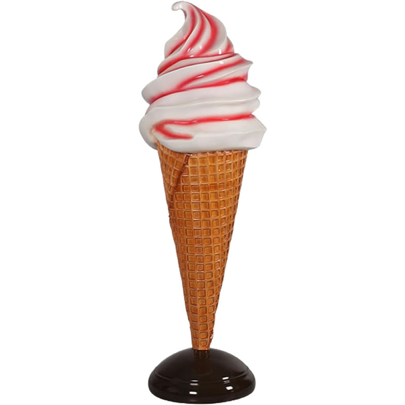オブジェ 巨大 ストロベリー ソフトクリーム インテリア イベント ディスプレイ Soft Serve Ice Cream|Gracious