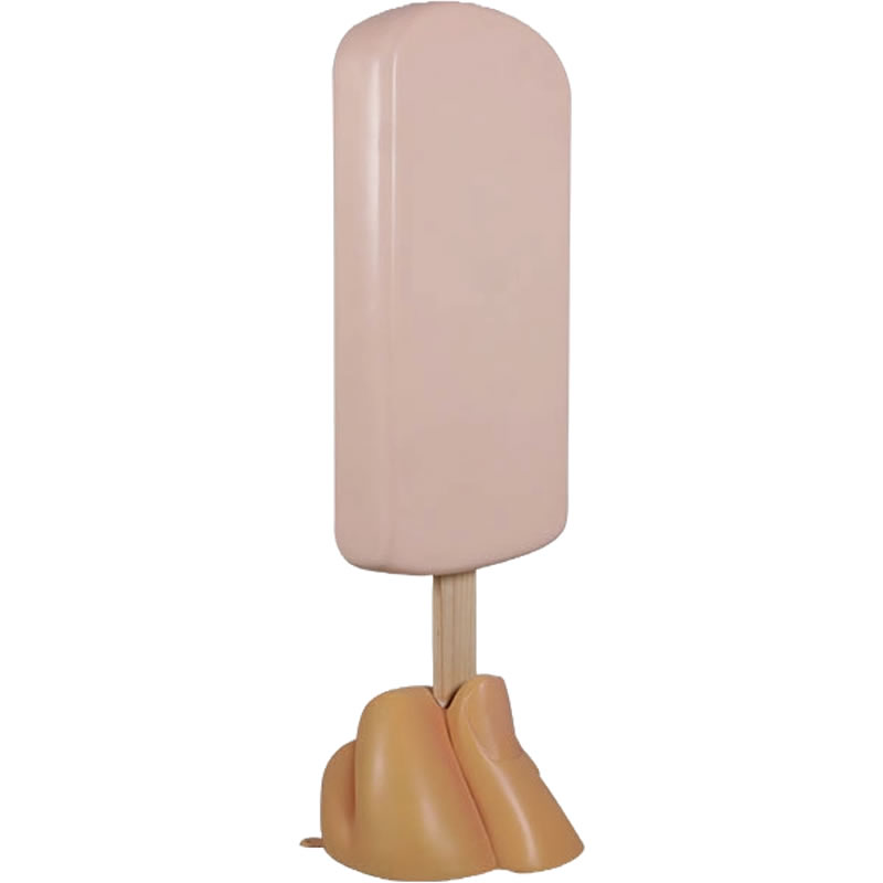 オブジェ アイスキャンディー ピンク インテリア イベント ディスプレイ Ice Cream Popsicle on Base