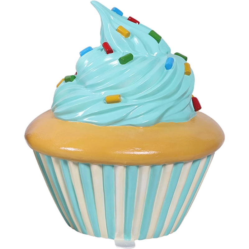 楽天市場】デコレーションカップケーキ ブルークリーム Cupcake 強化