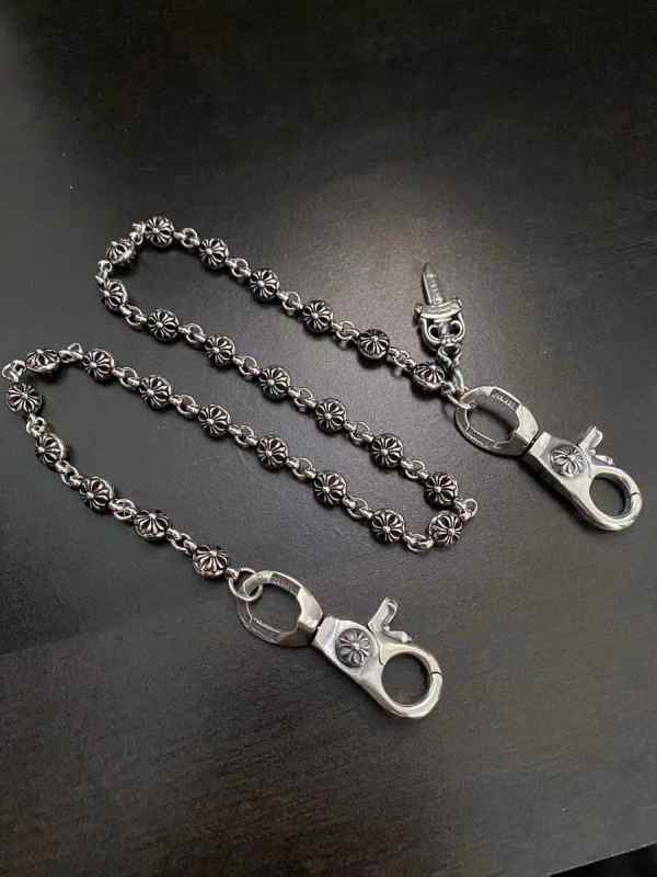 ウォレット チェーン ズボン ベルト おしゃれ ファッション 925シルバー アンカー レトロ ラッパー パンク バッグ ユニセックス ギフト モダン アクセサリー｜Kind Pick 12,150円