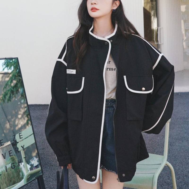 レディース アウター ジャケット ビッグシルエット 大人カジュアル カジュアル フェミニン カーキ おしゃれ お洒落 春夏 春 夏