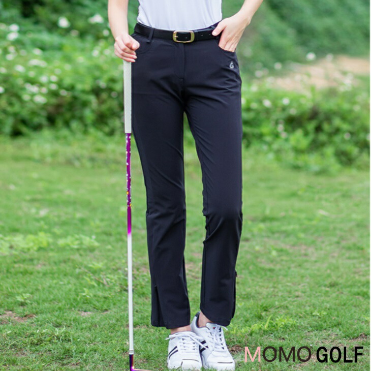 レディースゴルフウエア ゴルフパンツ ゴルフストレッチパンツ スリムゴルフパンツ カジュアルゴルフウエア 伸縮素材 ゴルフ女子