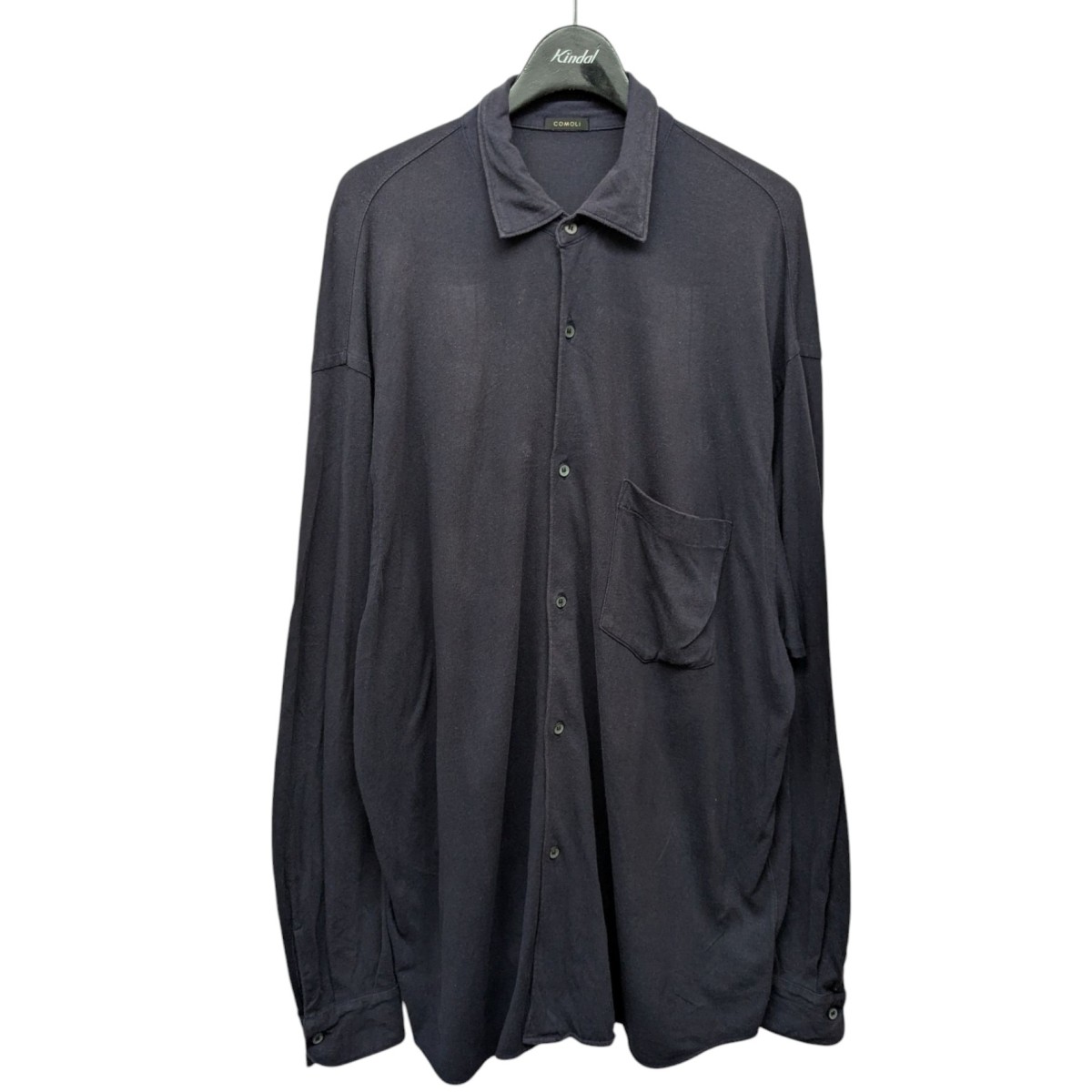 【comoli】バンドカラーシャツ(ネイビー)サイズ2 楽天市場】COMOLI 21ss BAND COLLAR SHIRT NAVY コモリ バンド