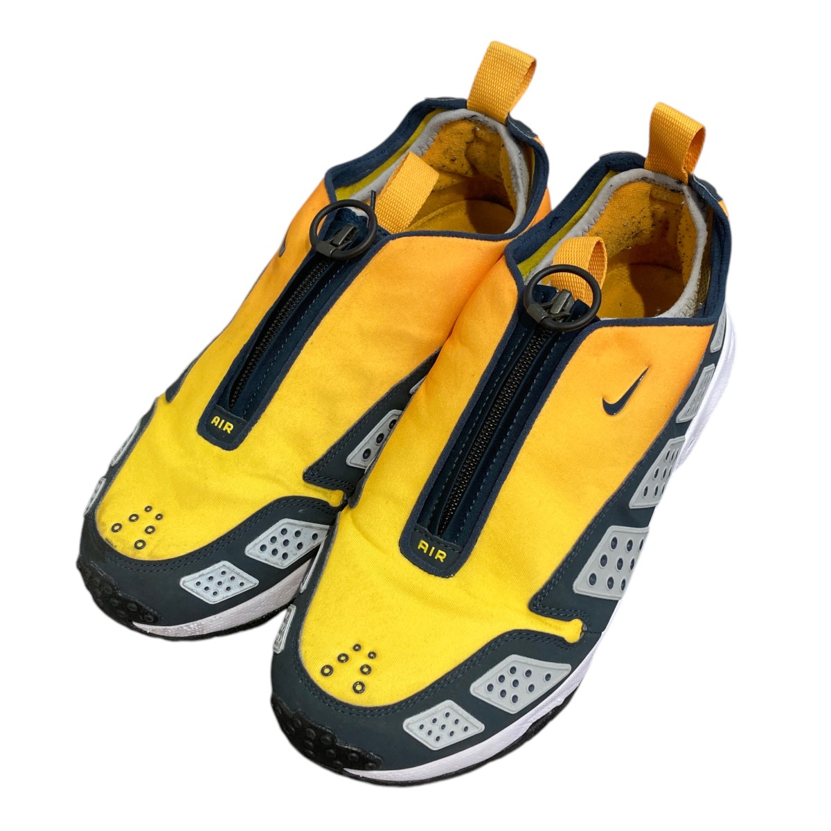 【中古】 NIKE Women’s Air Max SNDR Canyon Gold and Deep Ocean ウィメンズ エアマックスサンダー スニーカー HJ8080-700 イエロー サイズ：27cm 【価格見直し】