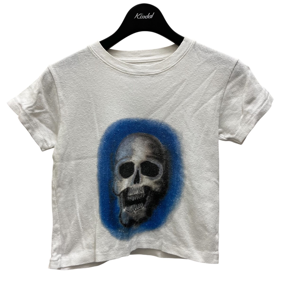 関税送料込【ERL】イーアールエル スカルプリント Tシャツ ERL / イーアールエル】 UNISEX SKULL T-SHIRT KNIT（Tシャツ